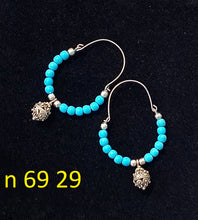 Učitajte sliku u preglednik galerije, Naušnice od poludragog kamena 69 - Earrings of semi-precious stones 69