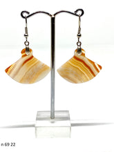 Učitajte sliku u preglednik galerije, Naušnice od ahata 69 -  Agate Earrings 69