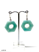 Učitajte sliku u preglednik galerije, Naušnice od ahata 69 -  Agate Earrings 69