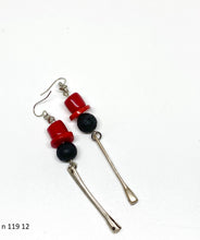 Učitajte sliku u preglednik galerije, Naušnice od poludragog kamena 119 - Earrings of semi-precious stones 119