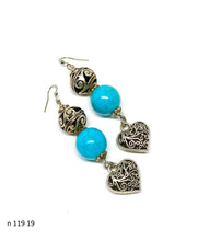 Učitajte sliku u preglednik galerije, Naušnice od poludragog kamena 119 - Earrings of semi-precious stones 119