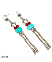 Učitajte sliku u preglednik galerije, Naušnice od poludragog kamena 119 - Earrings of semi-precious stones 119