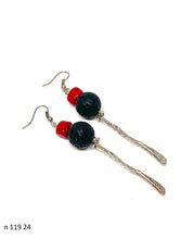 Učitajte sliku u preglednik galerije, Naušnice od poludragog kamena 119 - Earrings of semi-precious stones 119