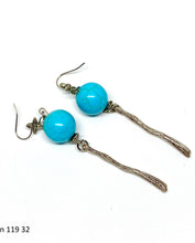 Učitajte sliku u preglednik galerije, Naušnice od poludragog kamena 119 - Earrings of semi-precious stones 119