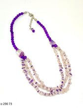Učitajte sliku u preglednik galerije, Ogrlice od poludragog kamena 290 - Necklaces of semi-precious stones 290