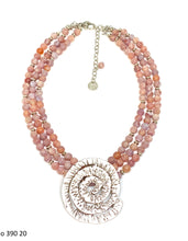 Učitajte sliku u preglednik galerije, Ogrlice od poludargog kamena 390 -  Necklaces of semi-precious stones 390