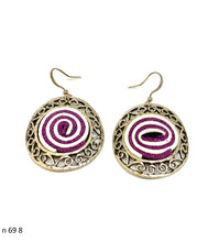 Učitajte sliku u preglednik galerije, Naušnice  sa špagom 69 - Earrings  whit string 69