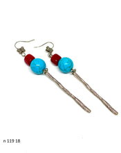 Load image into Gallery viewer, Naušnice od poludragog kamena 119 - Earrings of semi-precious stones 119
