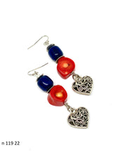 Load image into Gallery viewer, Naušnice od poludragog kamena 119 - Earrings of semi-precious stones 119
