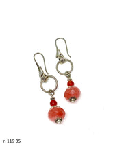 Load image into Gallery viewer, Naušnice od poludragog kamena 119 - Earrings of semi-precious stones 119
